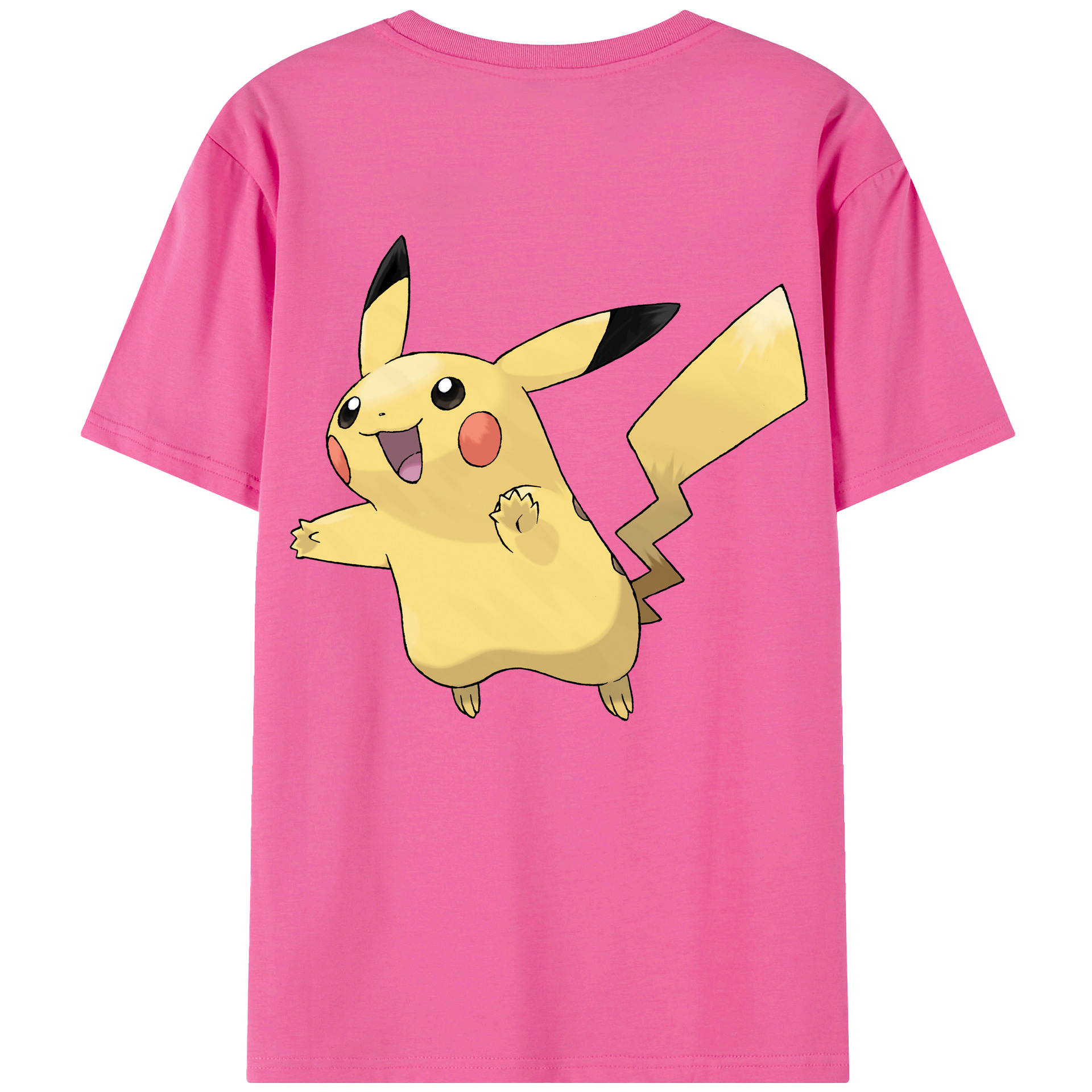 （画像用） ポケットモンスター Pokémon レディース半袖Tシャツ(バックプリント)